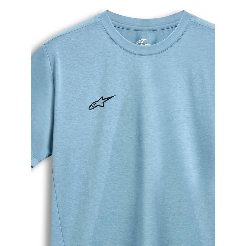 T-shirt Alpinestars Point Performance bleu clair