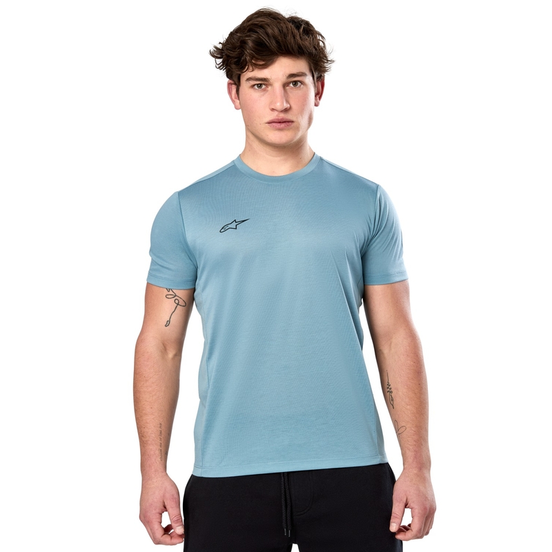 T-shirt Alpinestars Point Performance bleu clair
