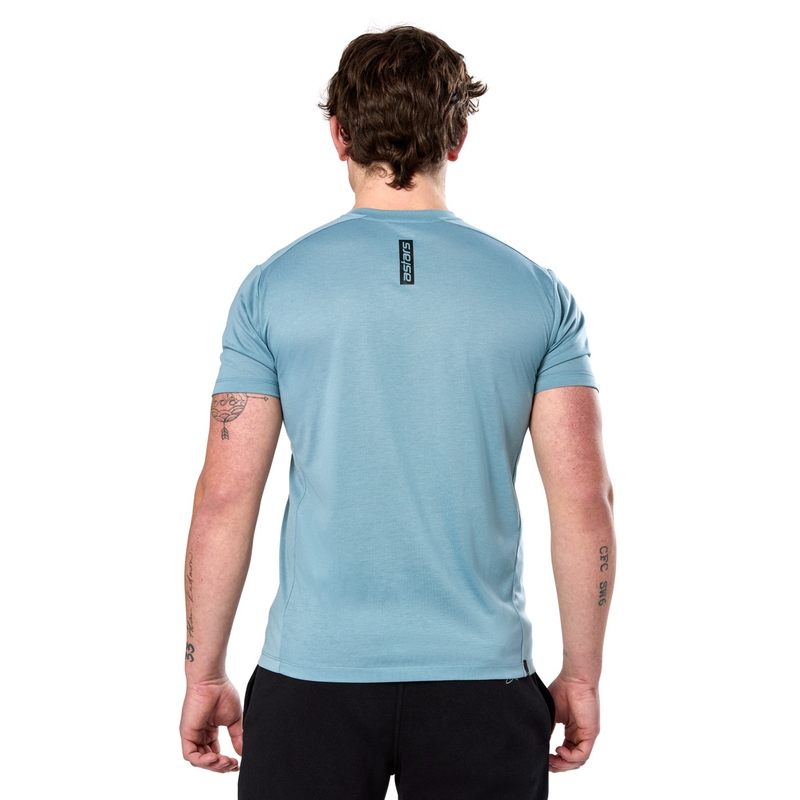 T-shirt Alpinestars Point Performance bleu clair