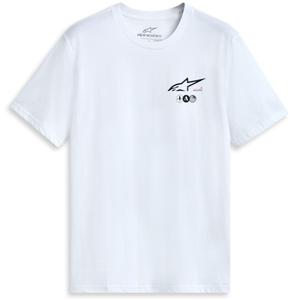 T-shirt Alpinestars Asym CSF blanc