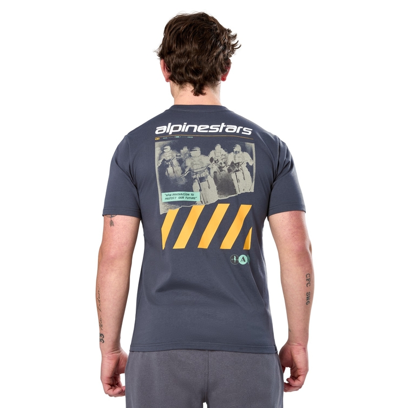 T-shirt Alpinestars No Barrier CSF gris
