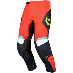 Pantalon motocross SCOTT EVO Race bleu-rouge