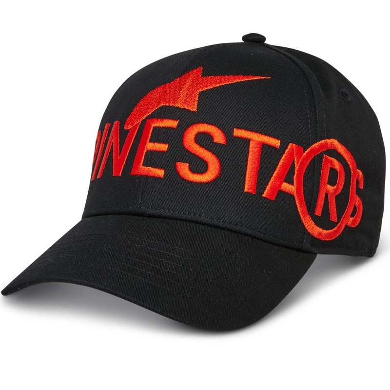 Casquette Aplinestars Committed noir-rouge