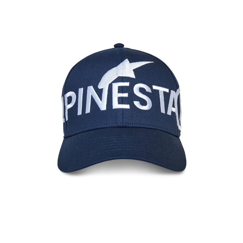 Casquette Alpinestars Committed bleu-blanc soldes