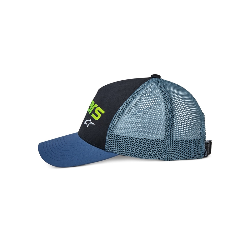 Alpinestars Vital Trucker cap noir-bleu-vert
