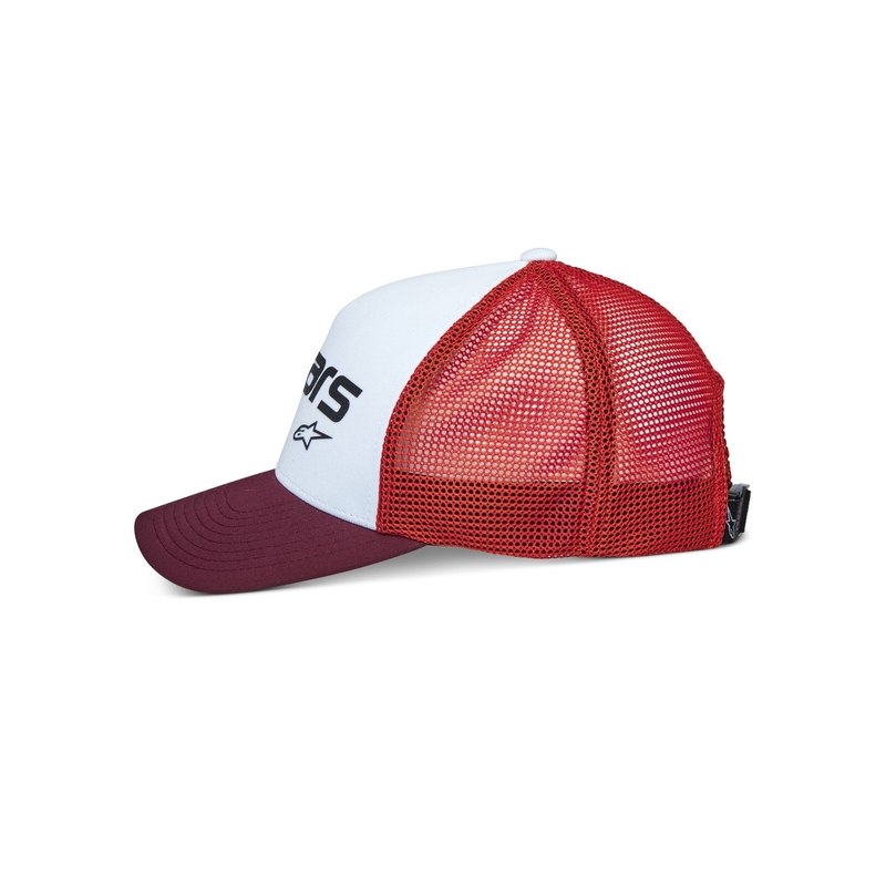 Casquette Alpinestars Vital Trucker blanc-marron-rouge-orange