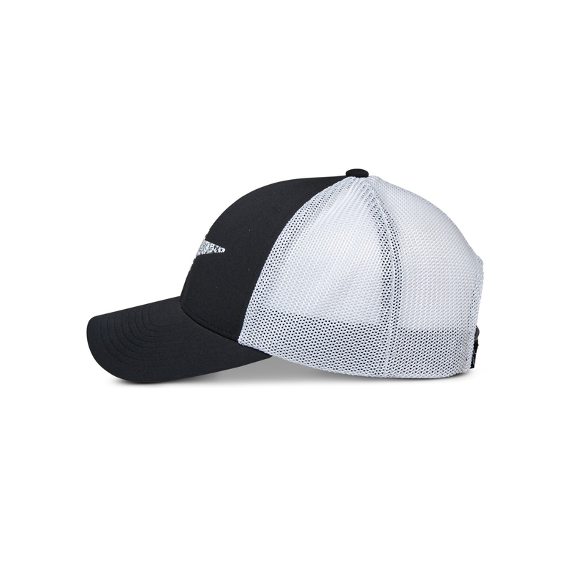 Casquette de camionneur Alpinestars Terolithic noir-blanc