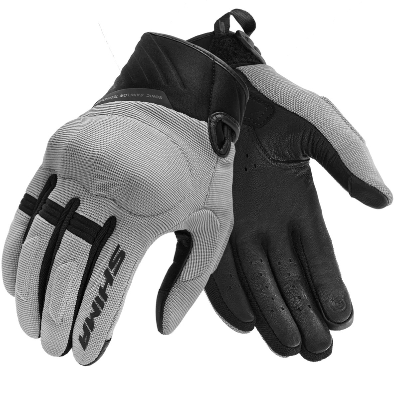 Gants moto Shima Sonic gris