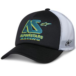 Casquette Alpinestars Ayess Trucker noir-blanc