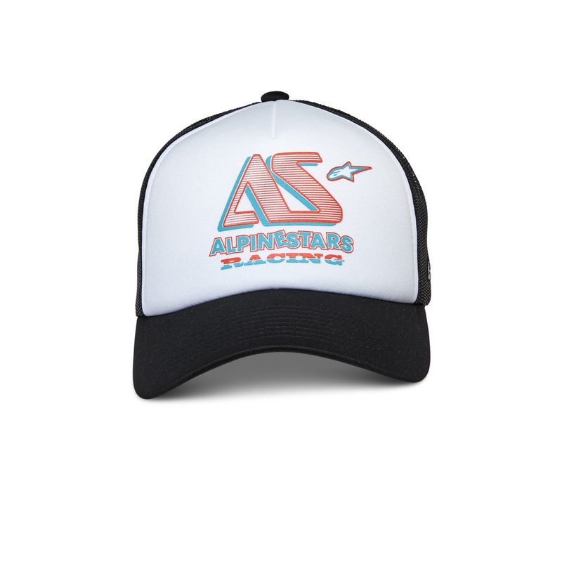 Casquette Alpinestars Ayess Trucker blanc-noir