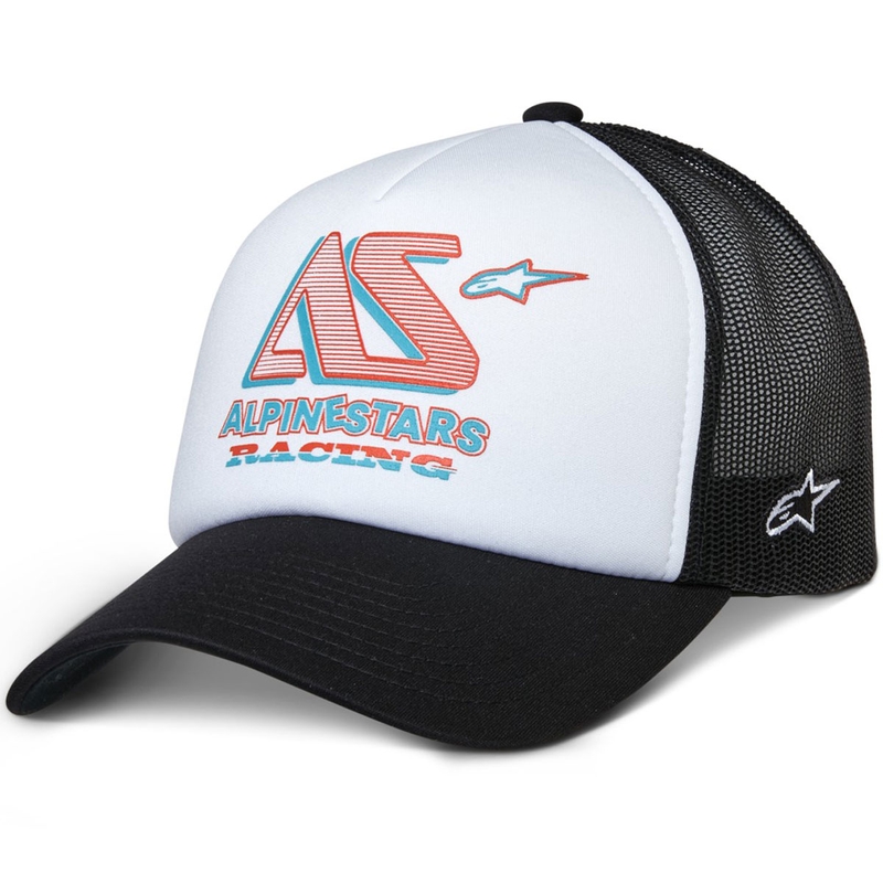 Casquette Alpinestars Ayess Trucker blanc-noir