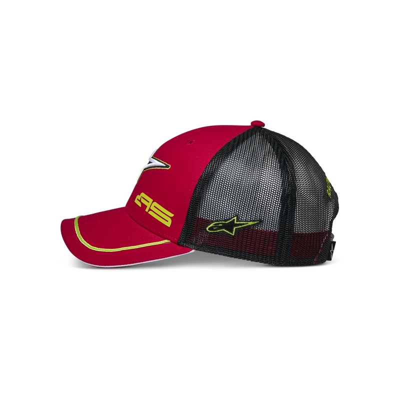 Casquette Alpinestars Exceed Trucker rouge-noir