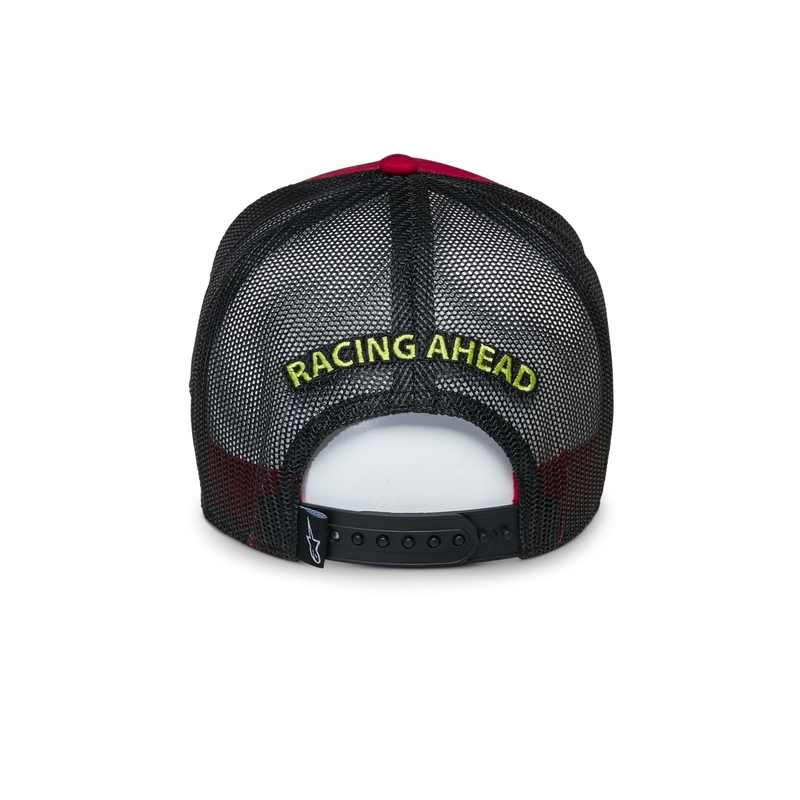 Casquette Alpinestars Exceed Trucker rouge-noir
