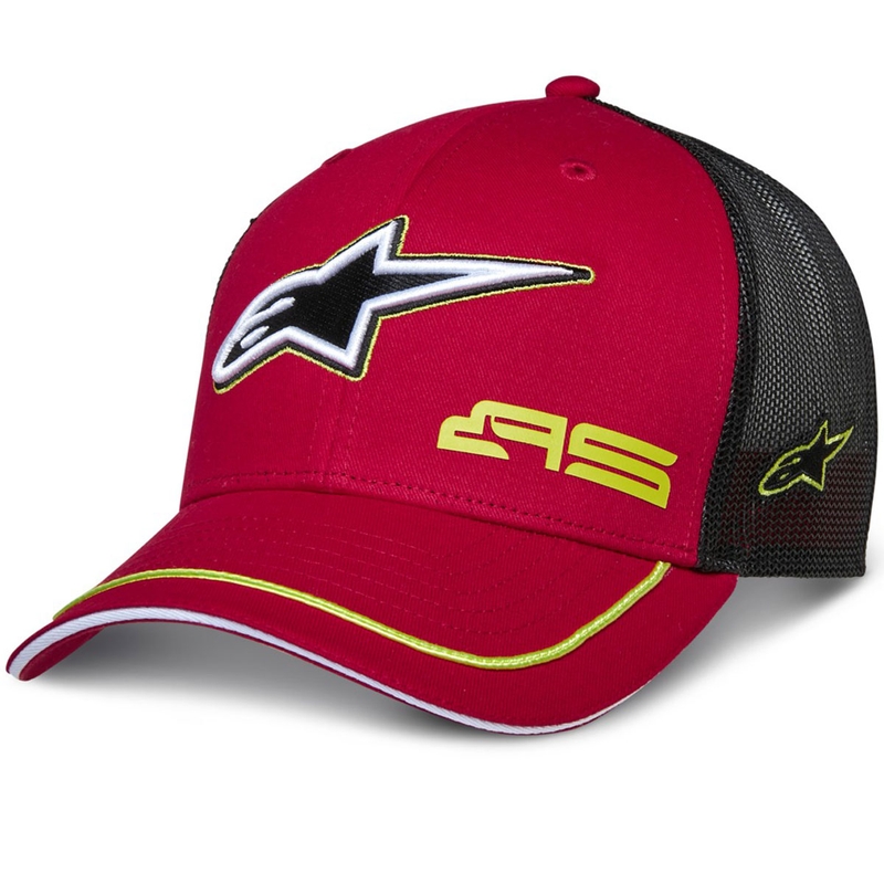 Casquette Alpinestars Exceed Trucker rouge-noir
