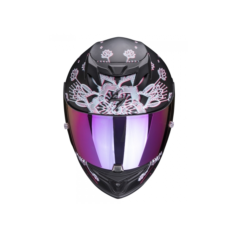 Casque intégral Scorpion EXO-520 AIR Tina noir-argent - II. qualité