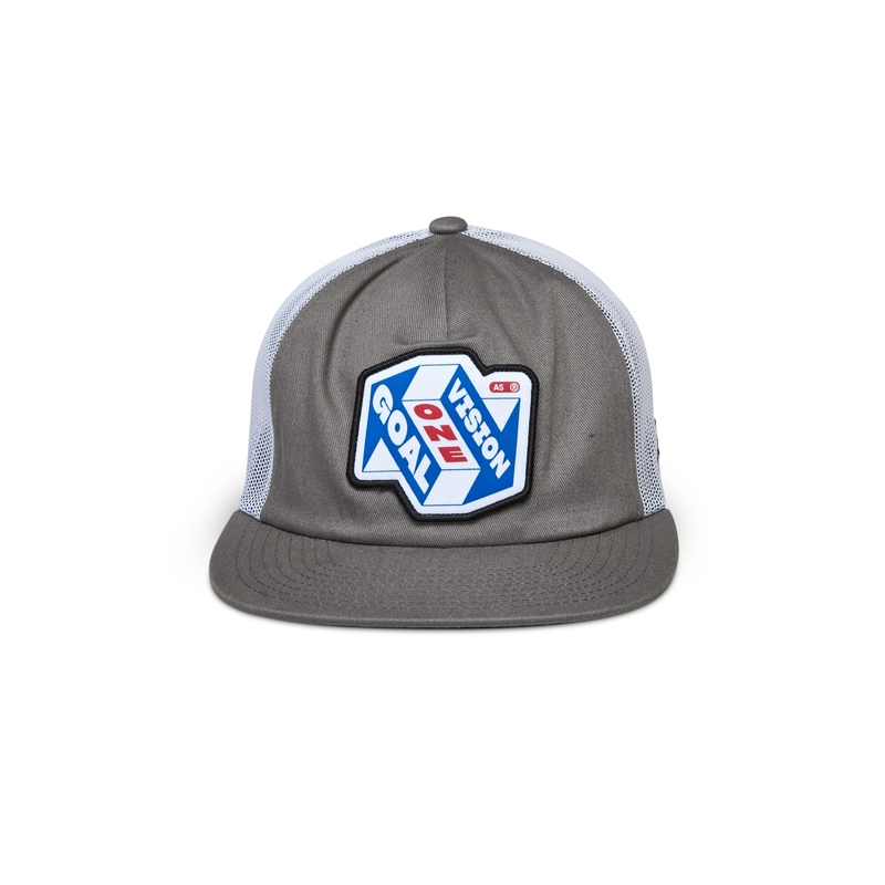 Casquette Alpinestars That Way Trucker gris-blanc