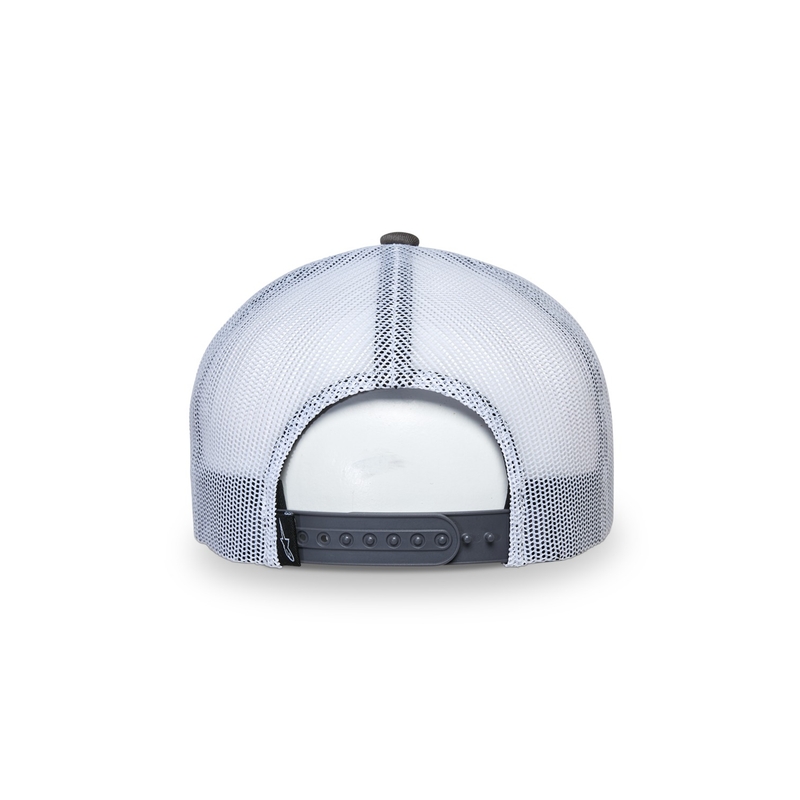 Casquette Alpinestars That Way Trucker gris-blanc