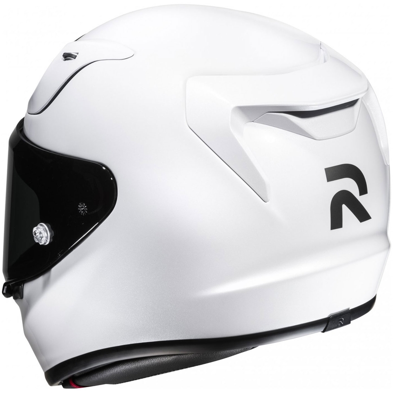 Casque moto intégral HJC RPHA 12 Solid blanc perle