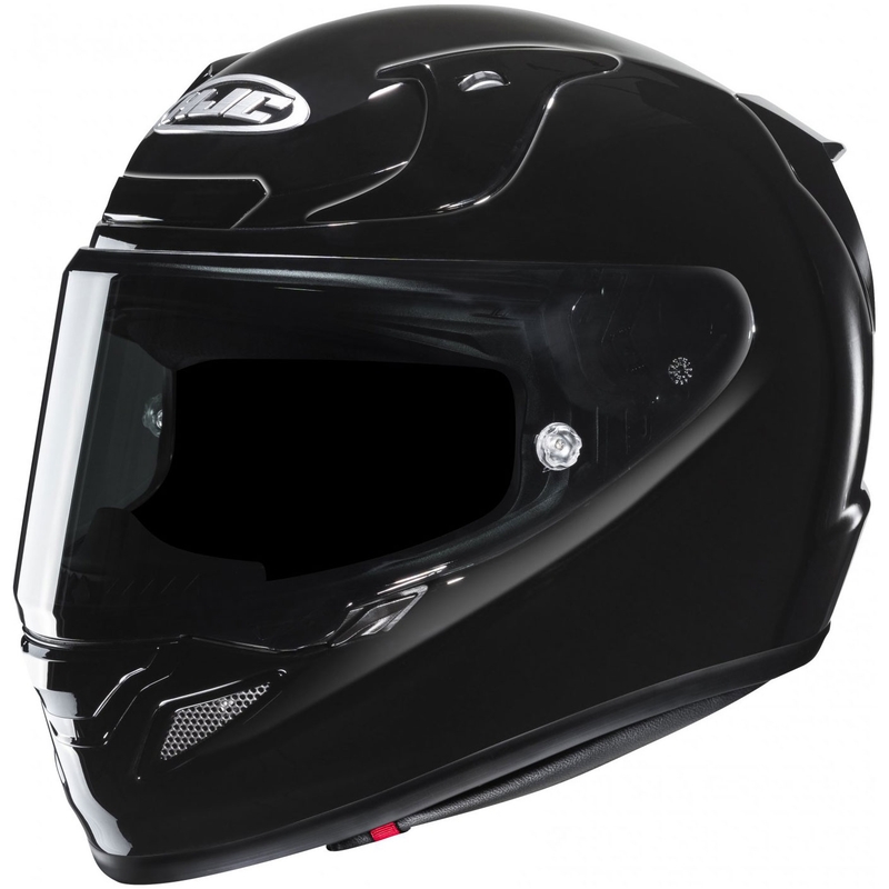 Casque moto intégral HJC RPHA 12 Solid noir brillant
