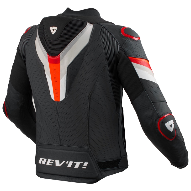 Blouson moto Revit Quantum 3 Pro noir-rouge