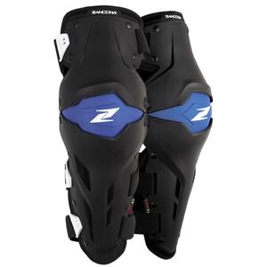 Genouillères moto Zandona X-Treme Kneeguard noir-bleu