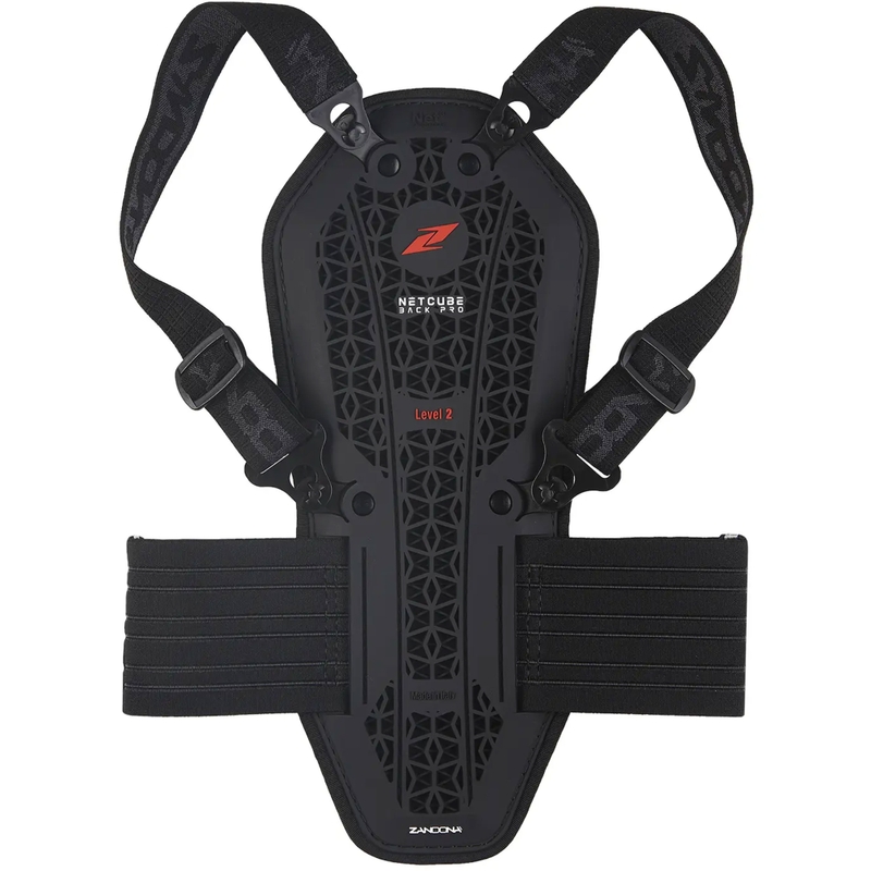 Protection dorsale pour enfant Zandona Netcube Back PRO X8 noir 136 - 150 cm