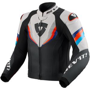 Veste de moto Revit Quantum 3 noir-gris clair