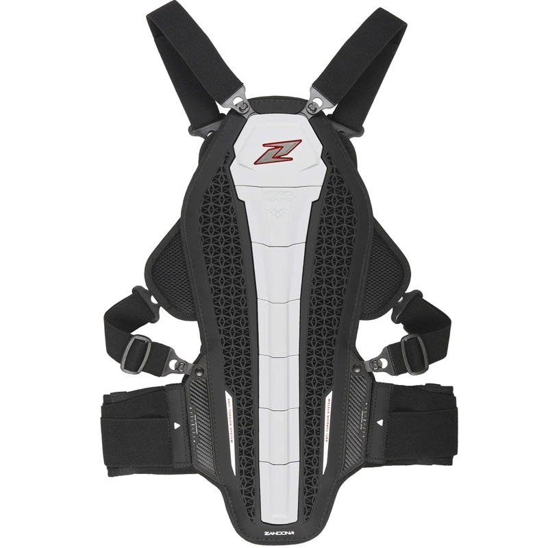 Protection dorsale et thoracique Zandona Hybrid Armour X7 blanche 168 - 177 cm