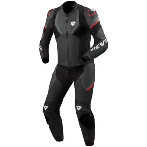 Combinaison en cuir Revit Beta 2 noir-anthracite