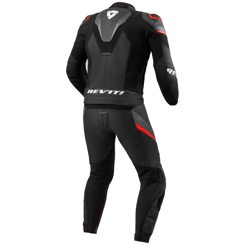 Combinaison en cuir Revit Beta 2 noir-anthracite