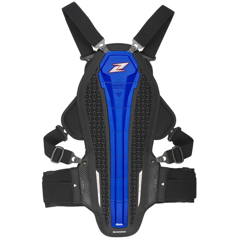 Protection dorsale et thoracique Zandona Hybrid Armour X8 bleue 178 - 187 cm