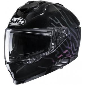 Casque moto intégral HJC i71 Celos MC5 noir-violet-argent