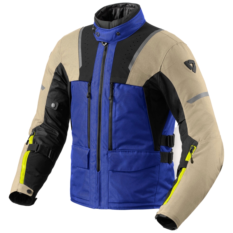 Veste de moto Revit Offtrack 2 H2O bleu sable