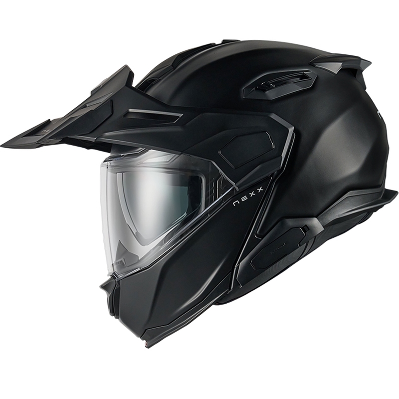 Casque moto modulable Nexx X.Lifecountry Plain noir mat