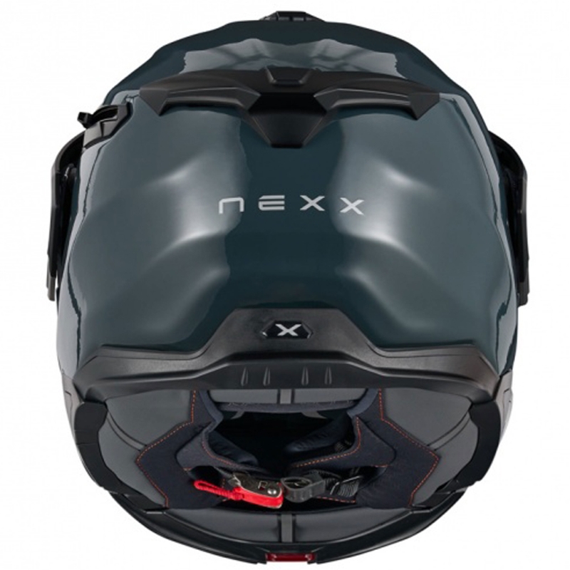 Casque de moto modulable Nexx X.Lifecountry Plain bleu soldes