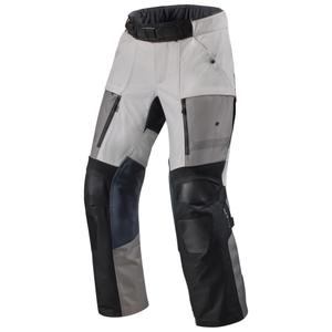 Pantalon moto court Revit Sand 5 H2O Argent-Noir