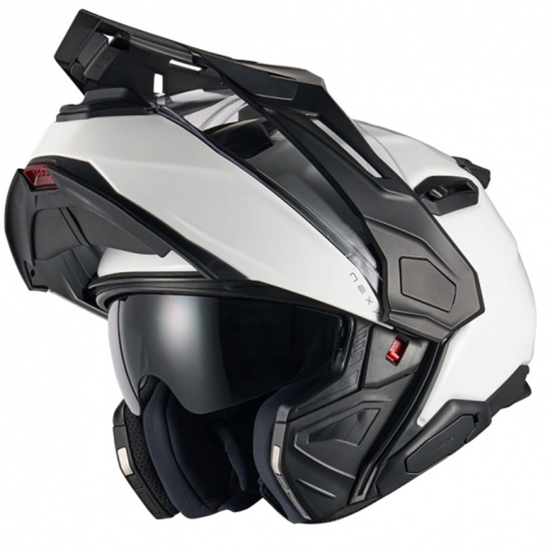 Casque de moto modulable Nexx X.Lifecountry Plain blanc soldes