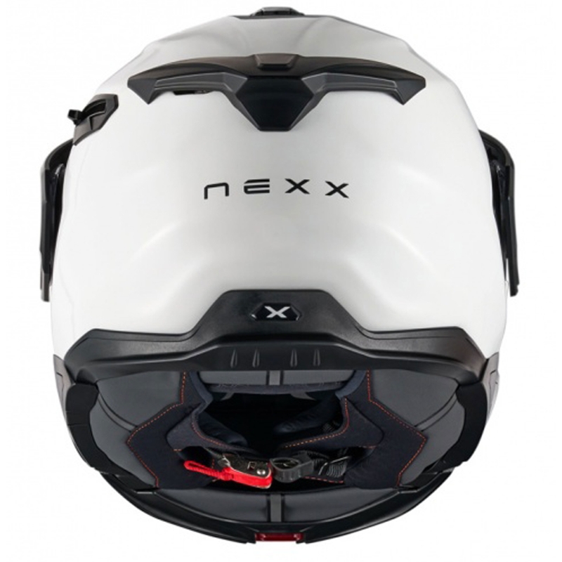 Casque de moto modulable Nexx X.Lifecountry Plain blanc soldes