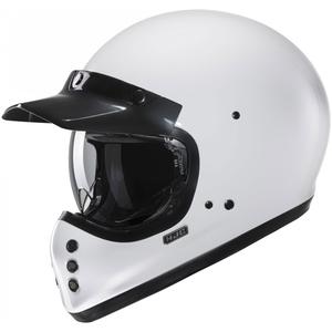 Casque moto intégral HJC V60 Solid blanc
