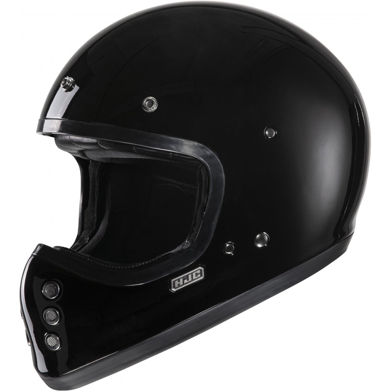 Casque moto intégral HJC V60 Solid noir