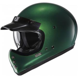 Casque moto intégral HJC V60 Solid vert foncé