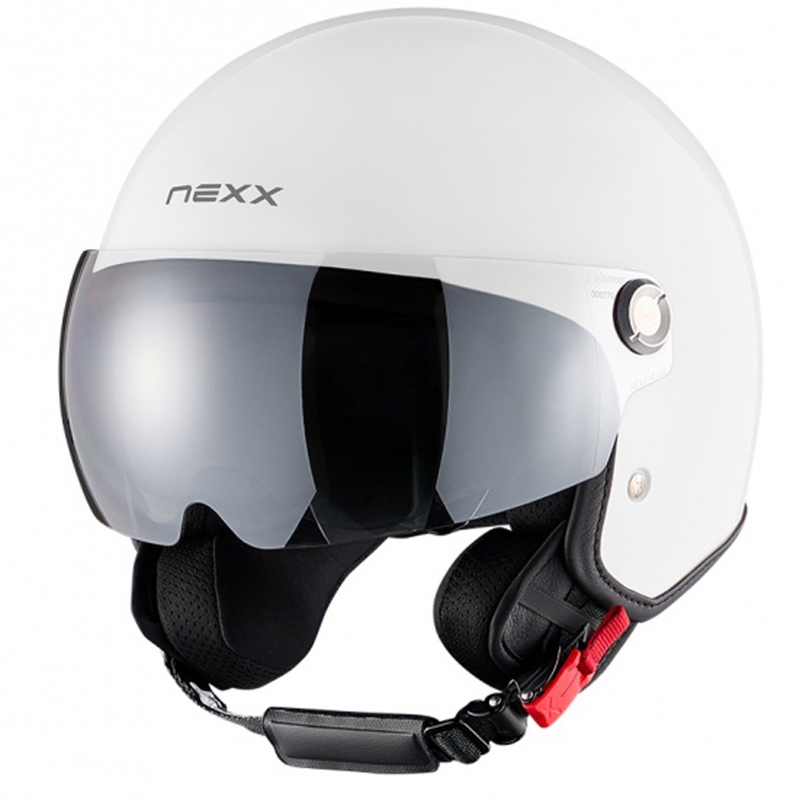 Casque de moto ouvert NEXX Y.10 Stiletto blanc