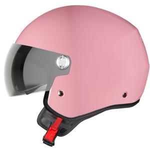 Casque de moto ouvert NEXX Y.10 Stiletto rose pastel