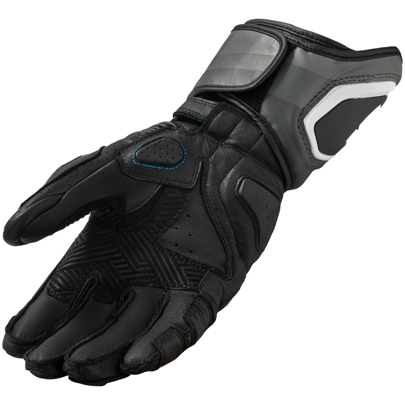 Gants de moto Revit Quantum 3 noir-blanc