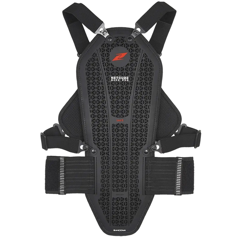 Protection dorsale et thoracique pour enfant Zandona Netcube Armour X8 noir 136 - 150 cm