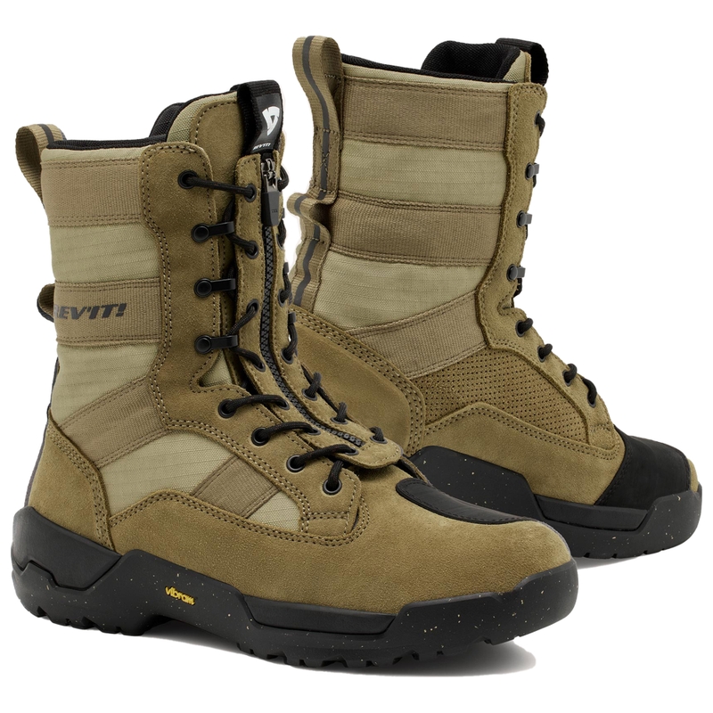 Bottes de moto Revit Acre H2O vert armée-vert
