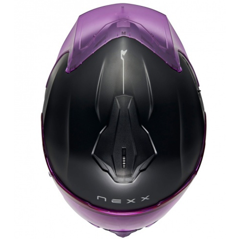 Casque moto intégral NEXX Y.100R Subsonic noir-rose mat soldes