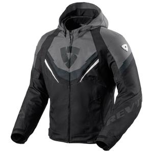 Blouson moto Revit Quantum 3 H2O noir-gris