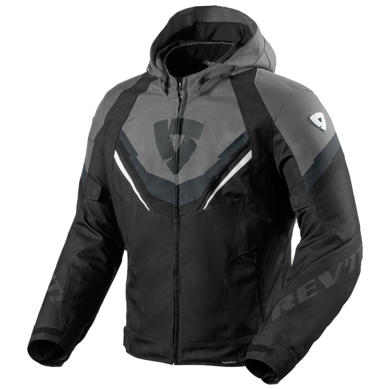 Blouson moto Revit Quantum 3 H2O noir-gris