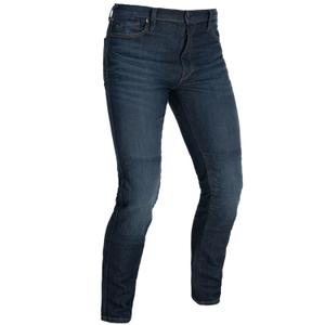 Jean slim Oxford Original approuvé AAA, jean moto bleu délavé